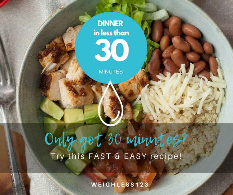 Chipotle Chicken Quinoa Burrito Bowl Weighless 123 Diet
