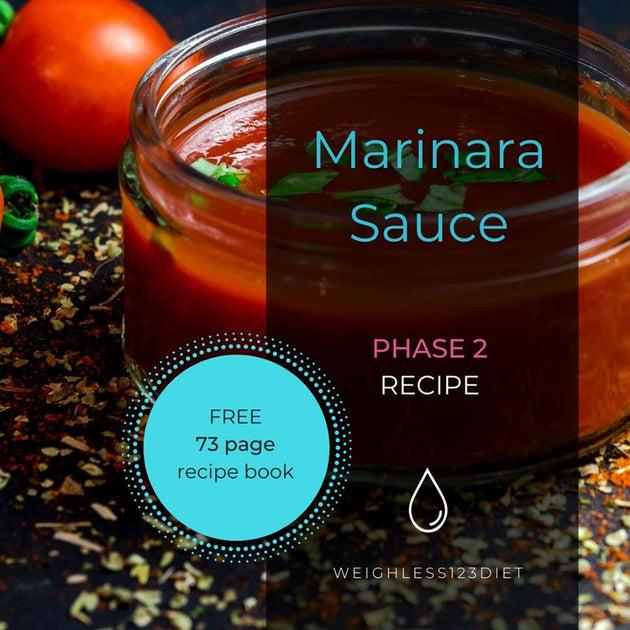 Marinara Sauce Weighless 123 Diet