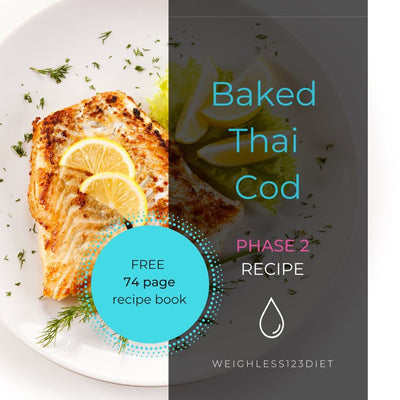 Baked Thai Cod