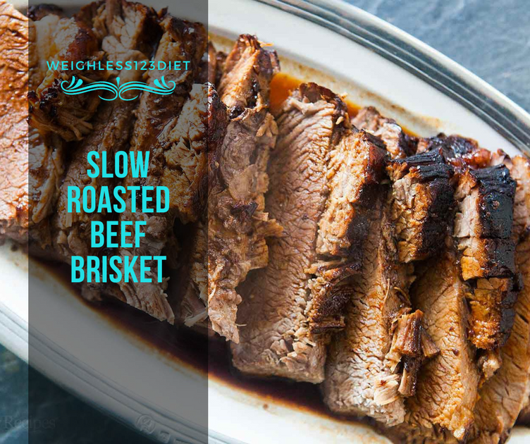 Slow Roasted Beef Brisket Weighless 123 Diet