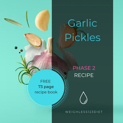 Chilled Garlic Refrigerator Pickles