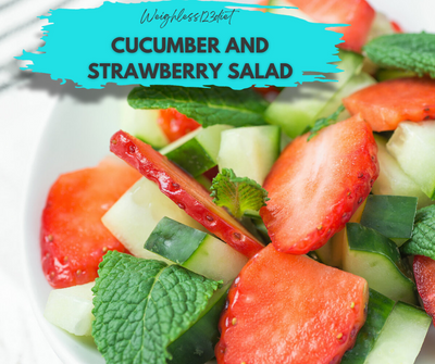 Cucumber and Strawberry Salad