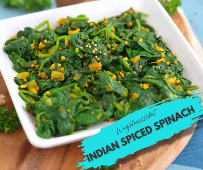 Indian Spiced Spinach