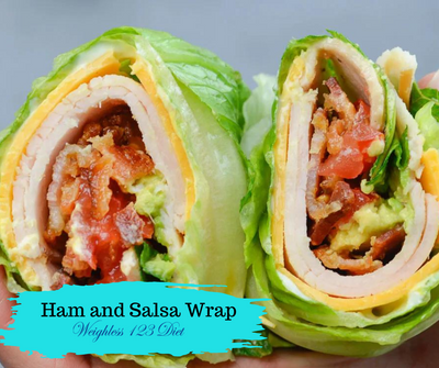 Ham and Salsa Wrap