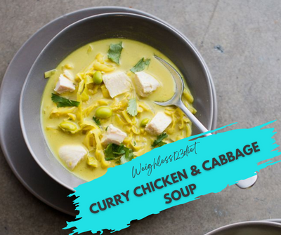 Curry Chicken & Cabbage Soup