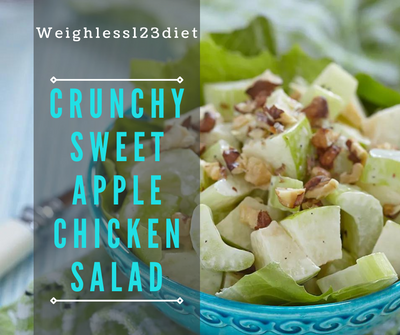Crunchy Sweet Apple Chicken Salad