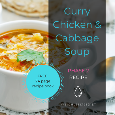 Curry Chicken & Cabbage Soup