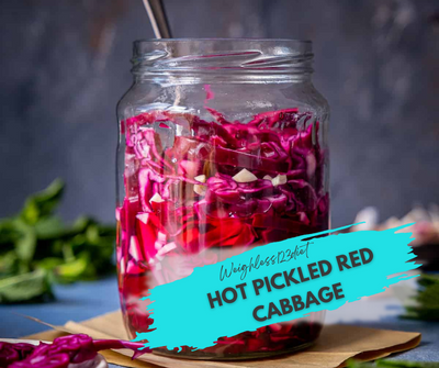 Hot Pickled Red Cabbage