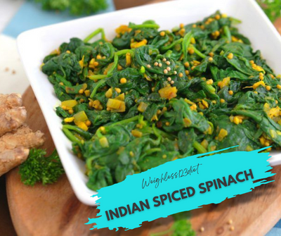 Indian Spiced Spinach