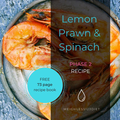 Lemon, Prawn + Spinach