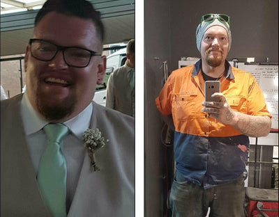 Melbourne Man Brad Walker Loses 30kg